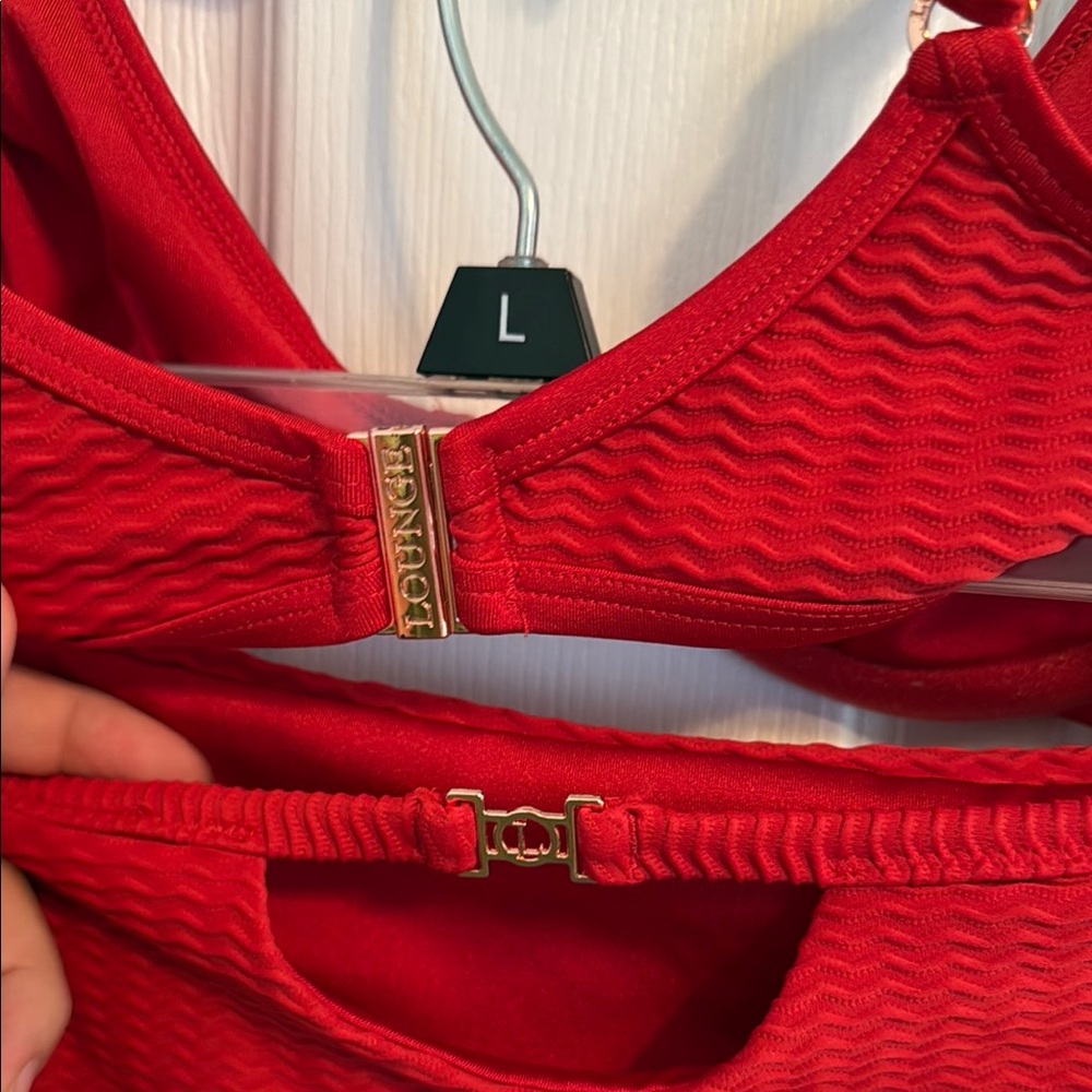 Lounge Red Bikini Set - Picture 5 of 6